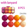 Silicone-Coated Magnetic Fidget Balls