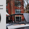 Heavy-Duty Roof Rack Cargo Basket with Wind Fairing