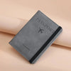 RFID-Blocking Travel Passport Wallet with Multiple Card Slots