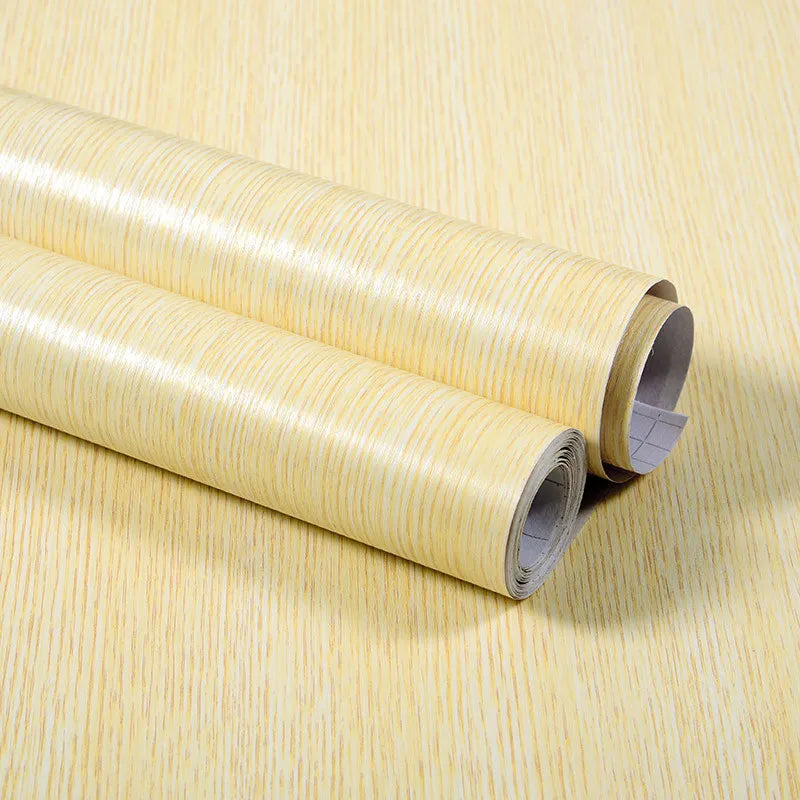 Self-Adhesive Wood Grain PVC Wall & Furniture Wrap