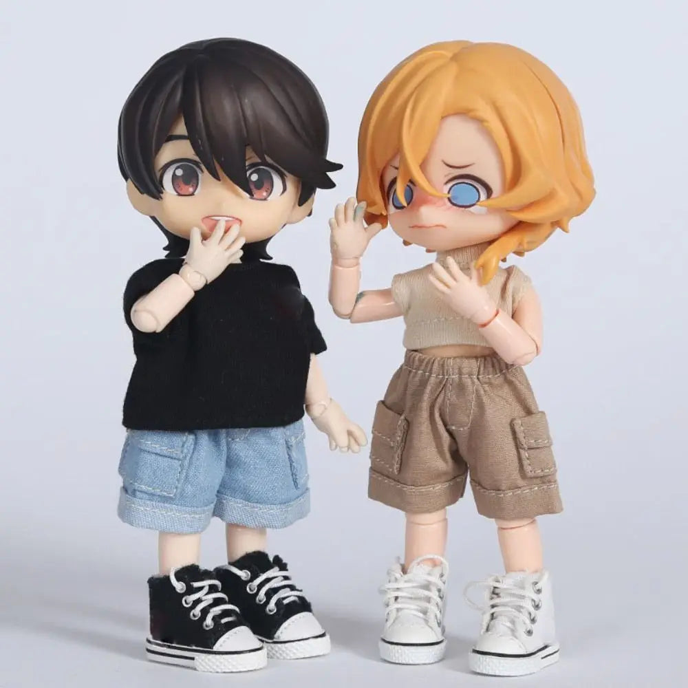 Mini Denim Shorts for 1/12 BJD Dolls