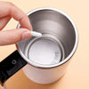 Self-Stirring Travel Mug with Temperature Display