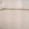 Tufted Boho Chic Duvet Cover Set with Textured Microfiber