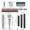 147-Piece Rotary Tool Accessory Kit with Variable Speed Control