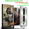 Privacy Screen Protector for iPhone with Auto Dust Removal