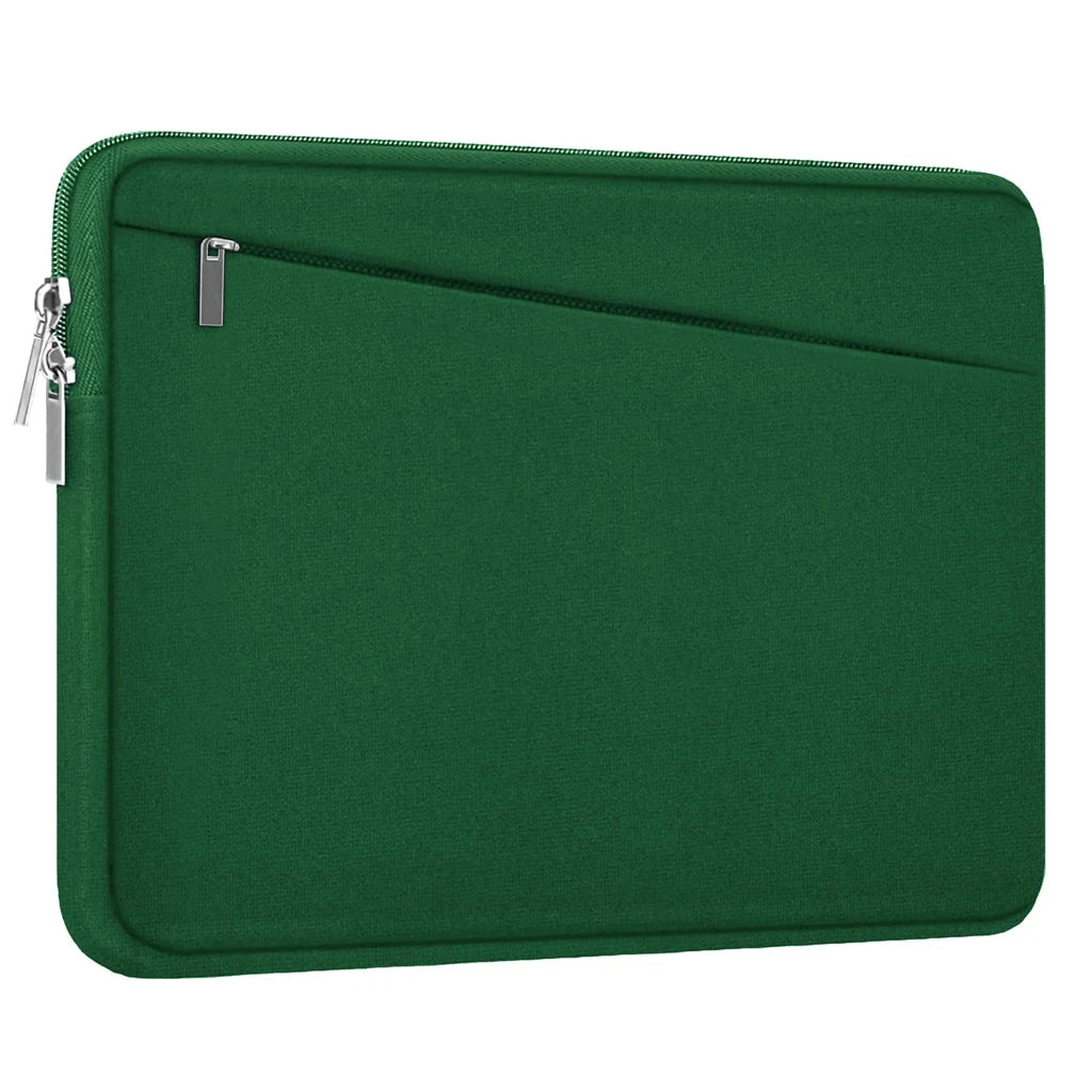 Universal Laptop Sleeve with Shockproof Padding & Accessory Pocket