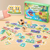 Catch the Monster! Montessori Color & Shape Matching Board Game for Kids