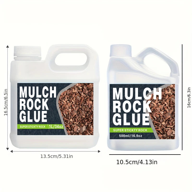 Mulch & Gravel Lock Adhesive for Paths, Patios, and Garden Borders
