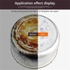 Before and after comparison showing the cleaning power of an Emery sponge on a surface