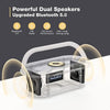 Tragbare Bluetooth-Lautsprecher mit kabelloser Ladung