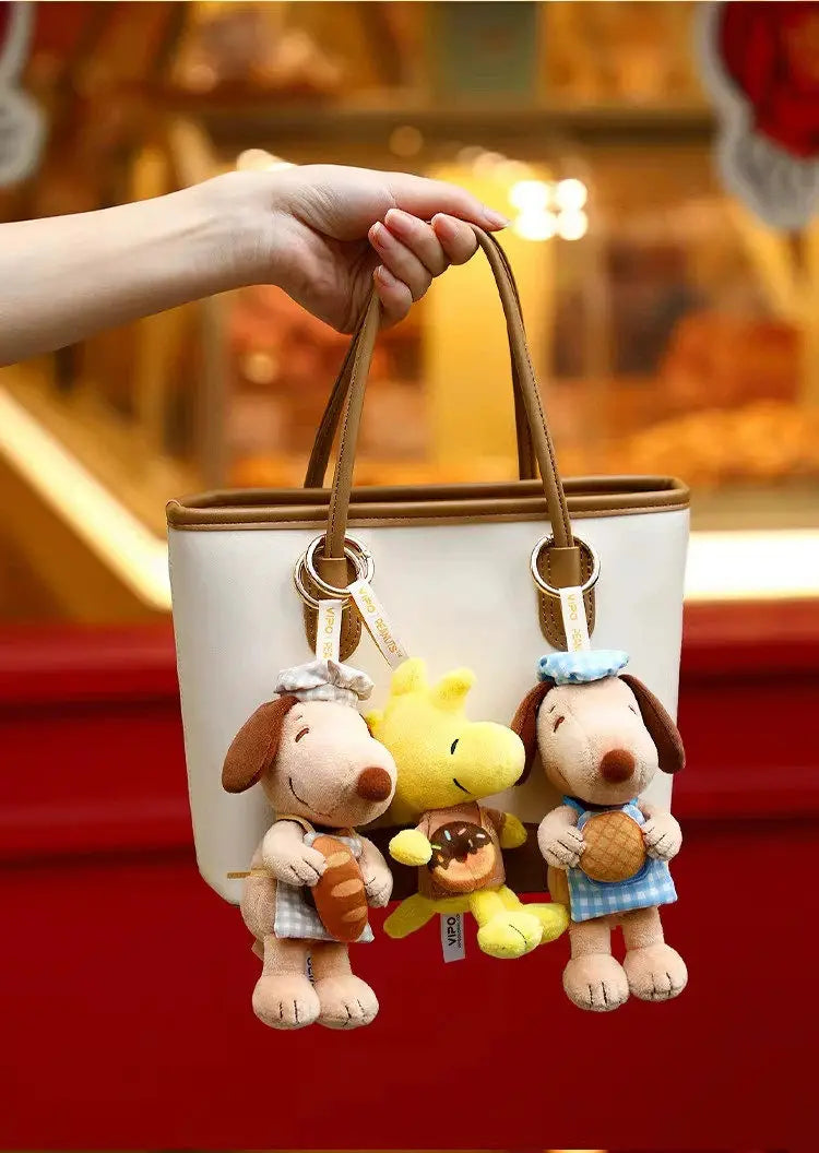 Snoopy Baking Series Plush Keychain – Official Peanuts Collectible