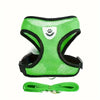 Escape-Proof Mesh Cat Harness with Reflective Vest