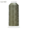 80-Color Polyester Embroidery Thread Set with Large 4000m Spools