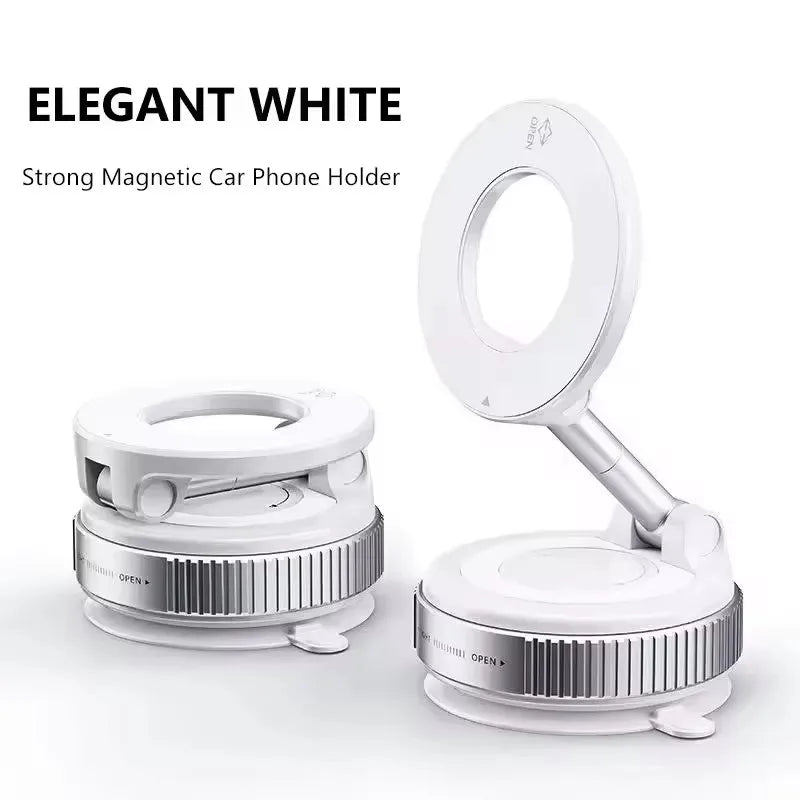 Magnetischer Auto-Handyhalter mit Vakuumsaugnapf