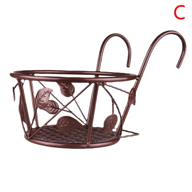 Étagère à Plantes en Fer pour Balcon