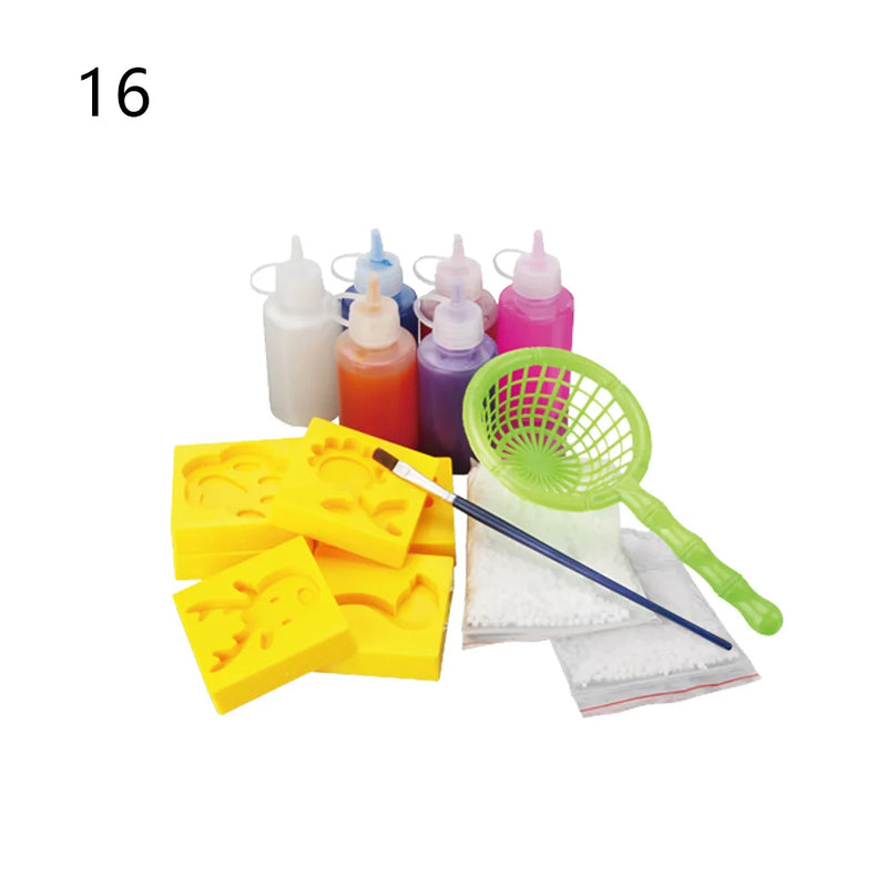 Kit de Manualidades Criaturas Marinas Mágicas en 3D