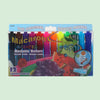 A box of 12 original scented washable markers in assorted fruit colors, including red, purple, and green.