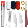 Portable Bamboo Sewing Kit - 37 Piece Travel Repair Set