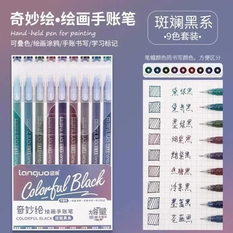 3D Embossed Acrylic Gel Pens - 6/144 Color Options