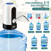 Pompe à eau électrique rechargeable par USB pour bouteilles de 20 litres