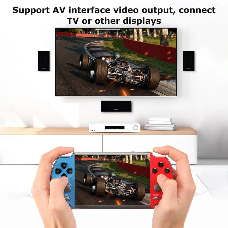 Retro Handheld Game Console with 10,000 Classic Games