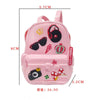 Pink fashion doll accessories set featuring a backpack with various doll items
