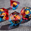 Beholder's Eye Sharp Edge Resin Dice Set for D&D