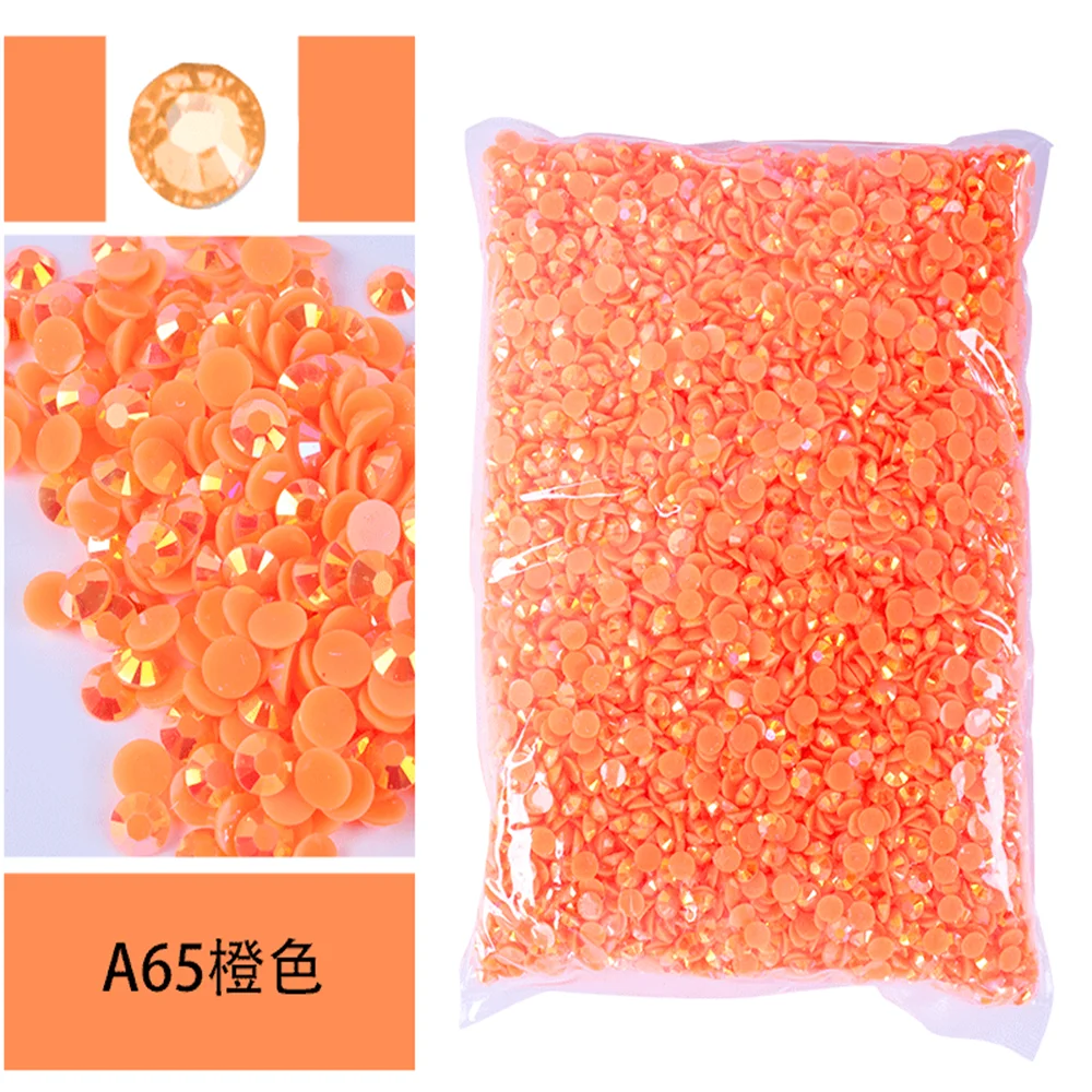 Jelly AB Flatback Resin Rhinestones (2-6mm)