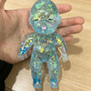 Glitter Squishy Fidget Toy - Slow Rebound Stress Relief for Kids and Adults