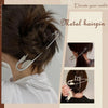 Langlebige Metall-Haarklammern zum Styling
