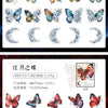Butterfly & Flower Decorative Sticker Pack (30-Piece Set)