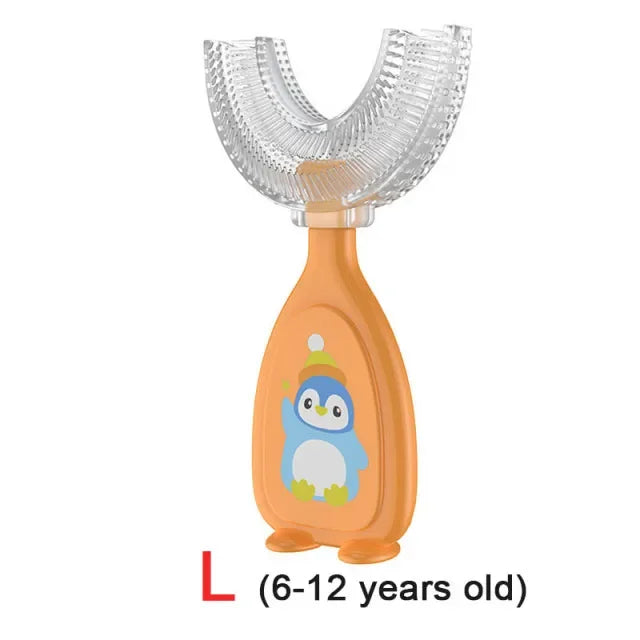 U-Shaped Silicone Toothbrush for Toddlers