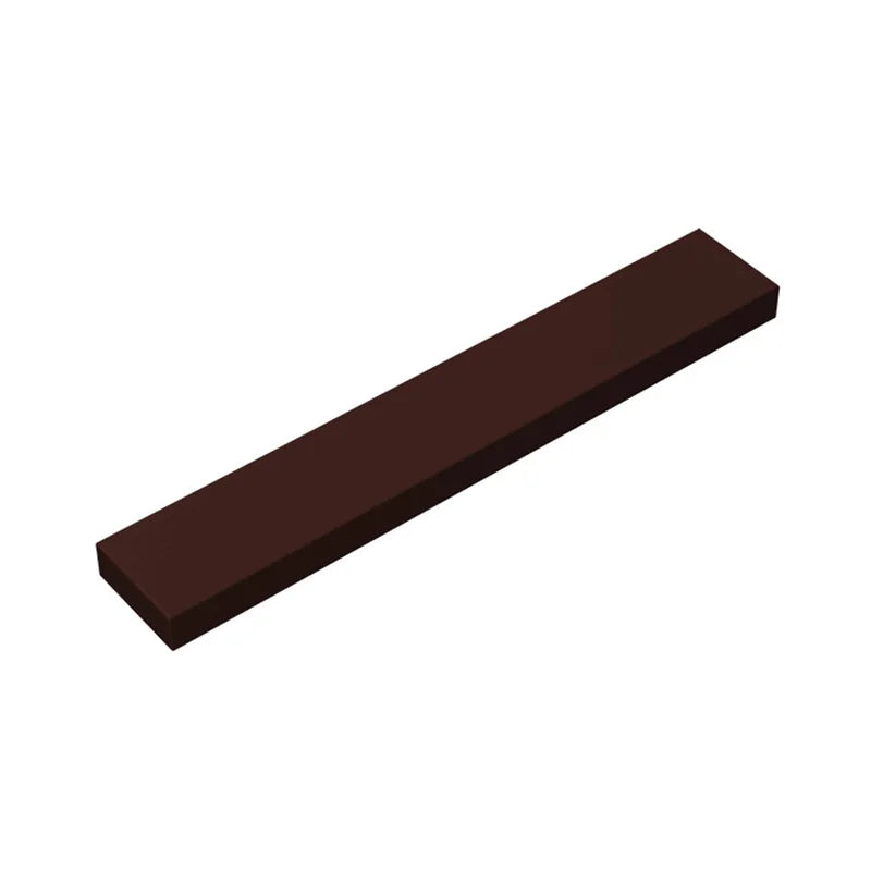 10-Piece 1x6 Building Brick Plates for Creative Construction Sets