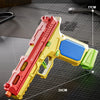 Building Block Toy Gun with Shell Ejection