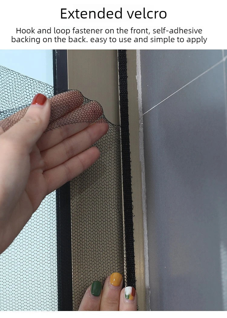 Self-Adhesive Window Screen Mesh – Easy DIY Mosquito Net