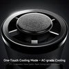 Portable Ice-Cooling Handheld Fan with Flexible Neck