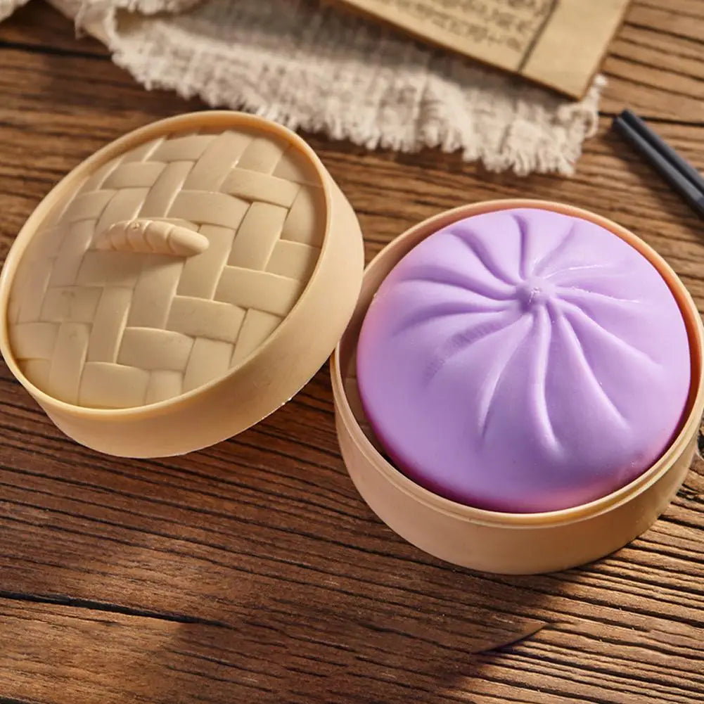 Jouet anti-stress Char Siu Bao réaliste