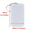Personalized Photo Keychain with Heat Transfer Acrylic Design