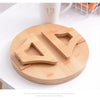 Clip-On Wooden Sofa Side Tray with Integrated Storage