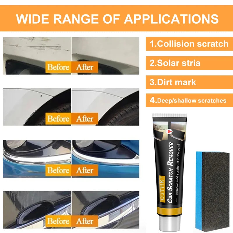 Auto Scratch Remover & Paint Polish Paste