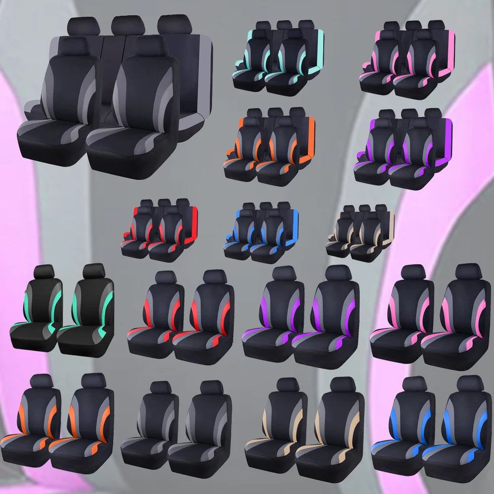 Universal Polyester Seat Covers for Car, SUV, and Truck