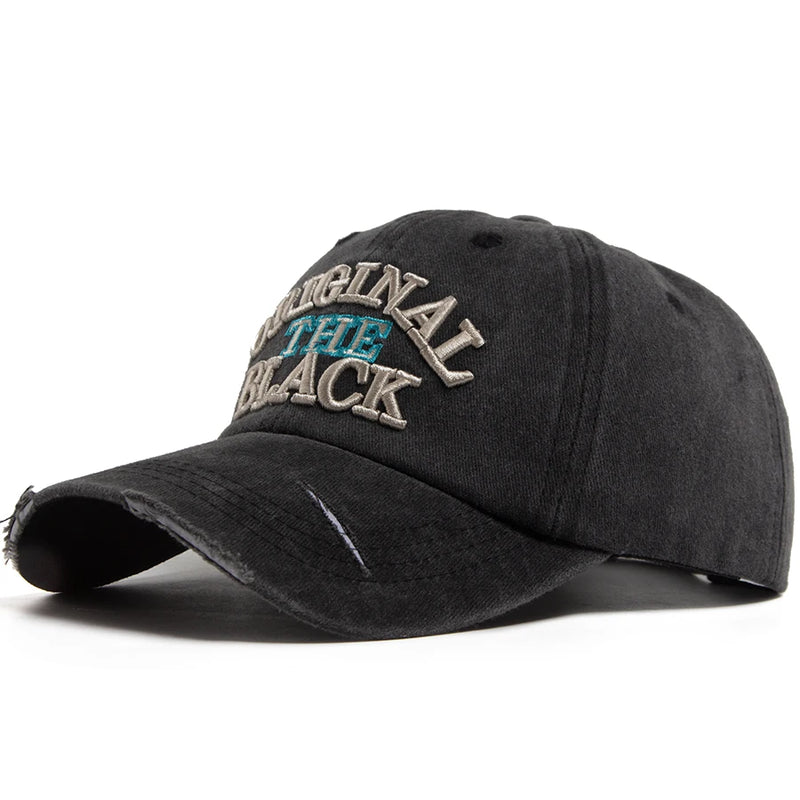 Vintage Washed Cotton Baseball Cap