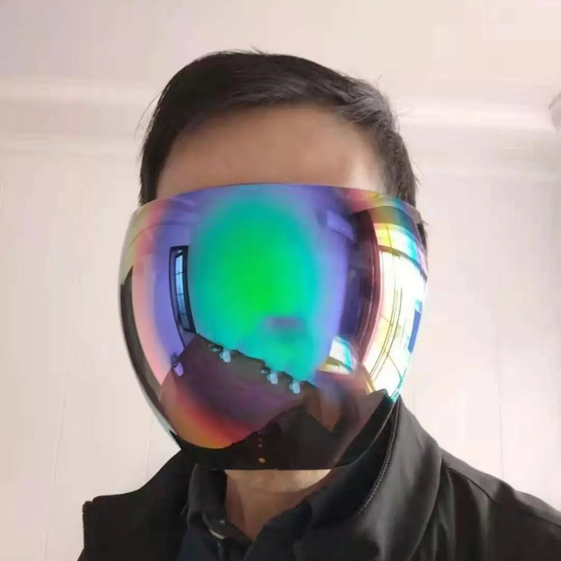 Oversized Y2K Wrap-Around Sunglasses