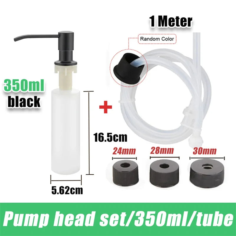 Stainless Steel Kitchen Soap Dispenser with Pump