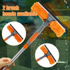 Extendable Double-Sided Window Cleaning Kit