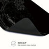 Extended Desk Mouse Pad with Stitched Edges & Non-Slip Rubber Base