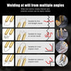 A set of plastic welding hot staplers used for joining metal parts at multiple angles and cracks.