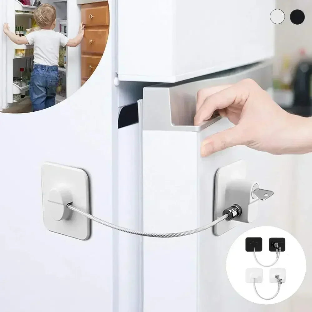 Baby Safety Cabinet Lock with Key or Code