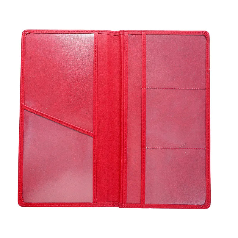 Leather Car Document Organizer with Card Holder