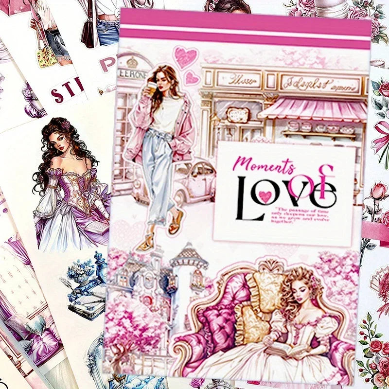 Alice's Journey Aesthetic Sticker Book